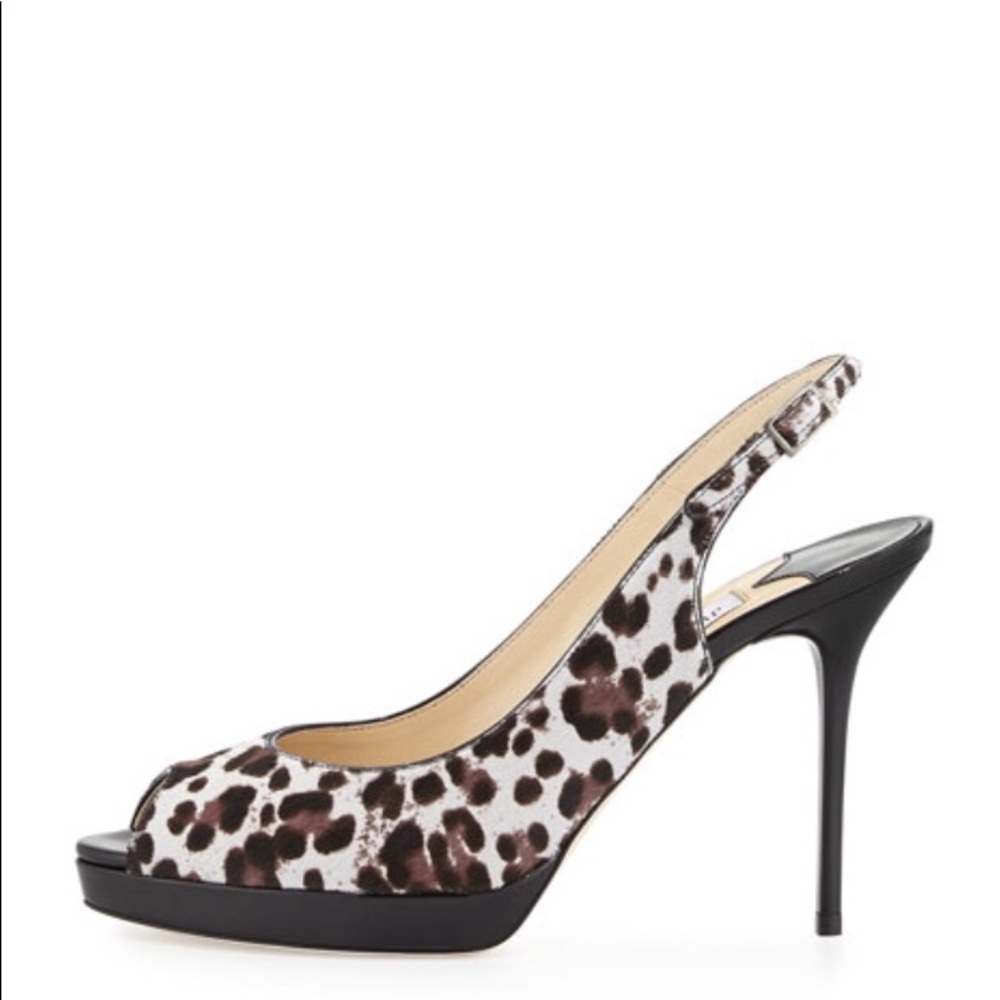 Jimmy Choo Nova Calf Hair Slingback Sandal